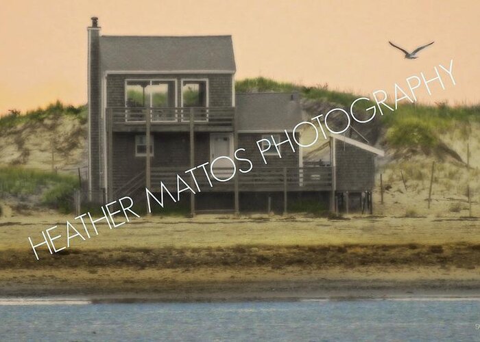 Plymouth Greeting Card featuring the photograph Plymouth Summer House by Heather M Photography