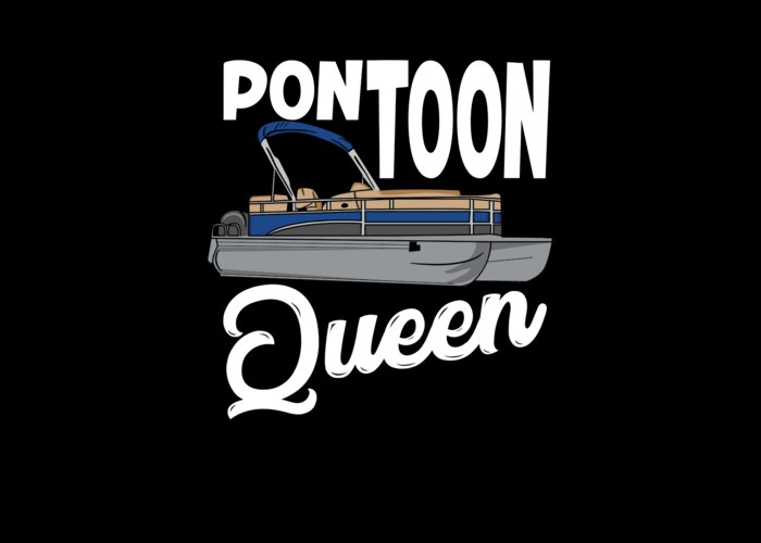 Funny Pontoon Captain Digital Art by RaphaelArtDesign - Fine Art America