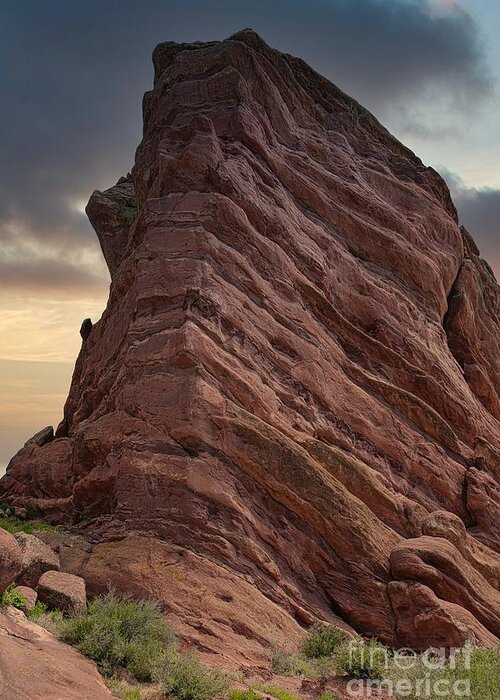 Red Rocks Greeting Card featuring the photograph Red Rocks by Veronica Batterson