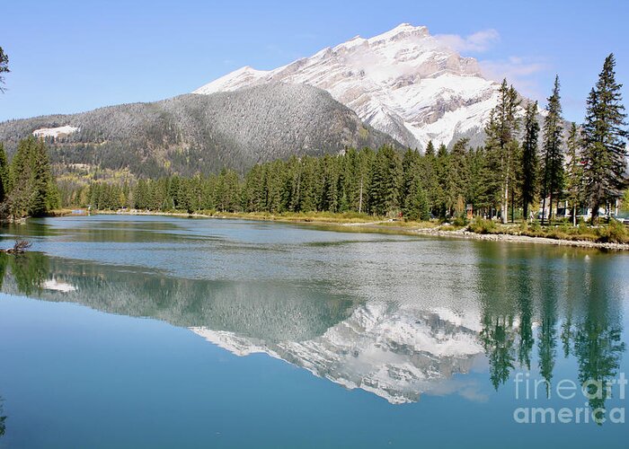 Canada Greeting Card featuring the photograph Reflections by Wilko van de Kamp Fine Photo Art