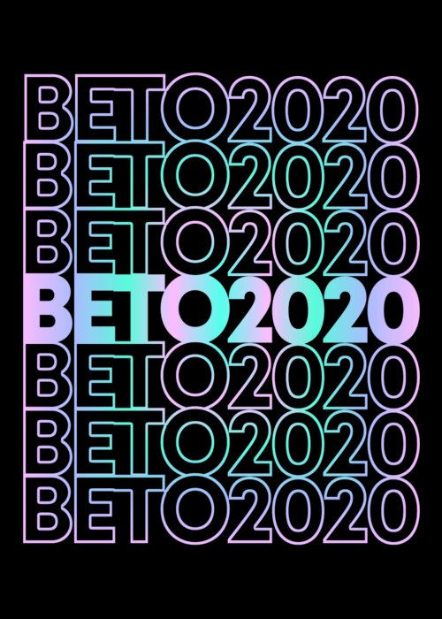 Cool Greeting Card featuring the digital art Retro Beto 2020 by Flippin Sweet Gear