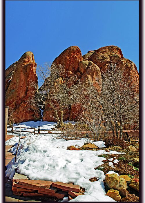 Rocks Greeting Card featuring the photograph Roxborough Rocks by Richard Risely