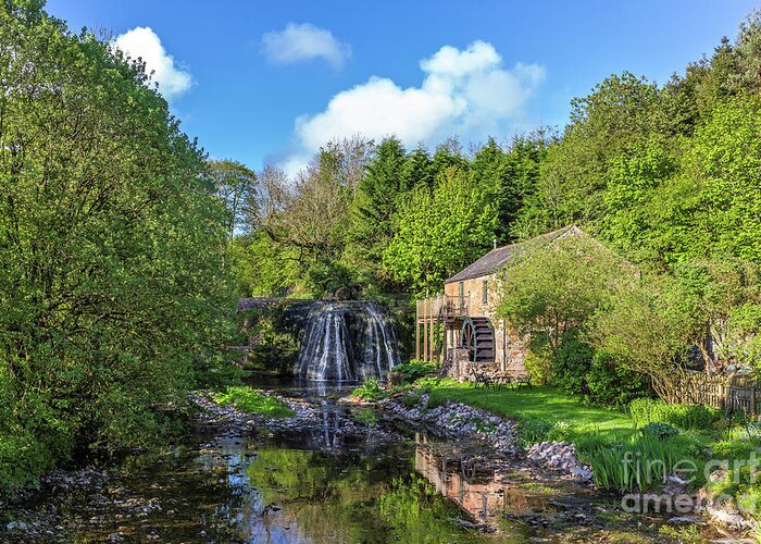 England Greeting Card featuring the photograph Rutter Falls by Tom Holmes Photography
