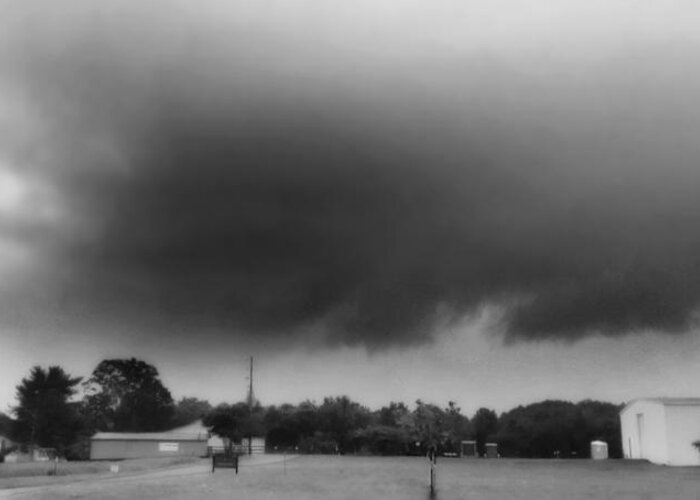 Weather Greeting Card featuring the photograph Severe May Storm in Tennessee by Ally White