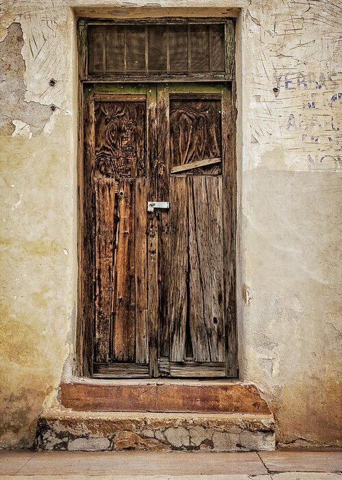 Doors Greeting Card featuring the photograph Shabby Chic by Carmen Kern