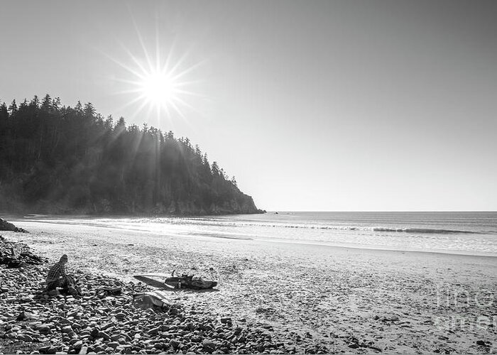 Short Sands Beach Oswald West State Park Oregon Greeting Card featuring the photograph Short Sands Beach Oswald West State Park Oregon by Dustin K Ryan