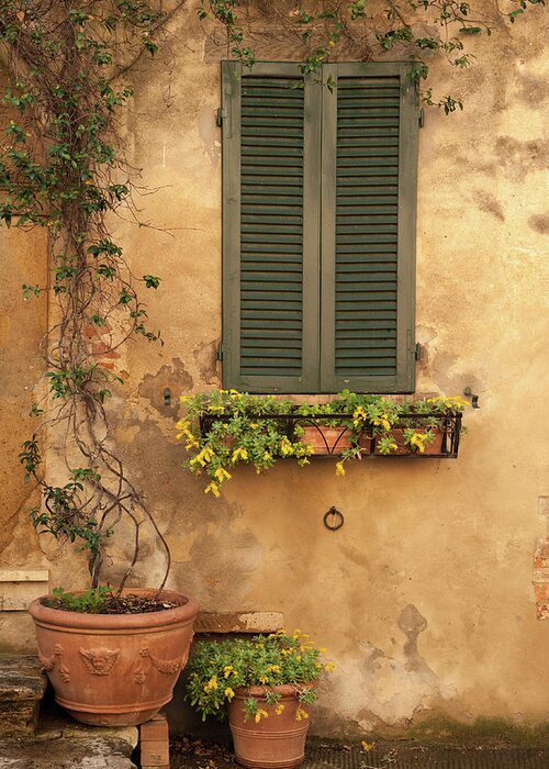 Italy Greeting Card featuring the photograph Castelmuzio, Tuscany, Italy by Sarah Howard