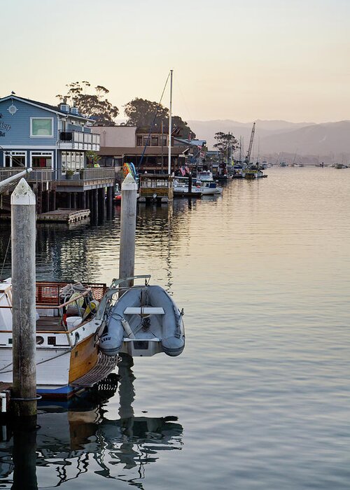 Dock Greeting Card featuring the photograph Silent Dock by Gina Cinardo