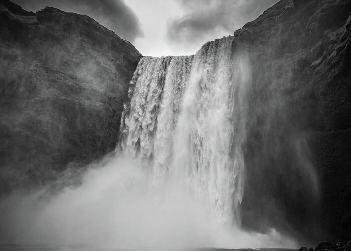 Iceland Greeting Card featuring the photograph Skogafoss by Bill Martin