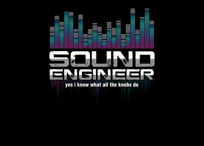 Sounds Technician Technical Recording Music Mixer Gift Audio Sound