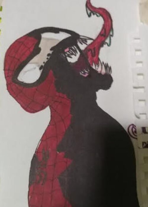 AMAZING How to Draw Spider-man Inside Venom - YouTube