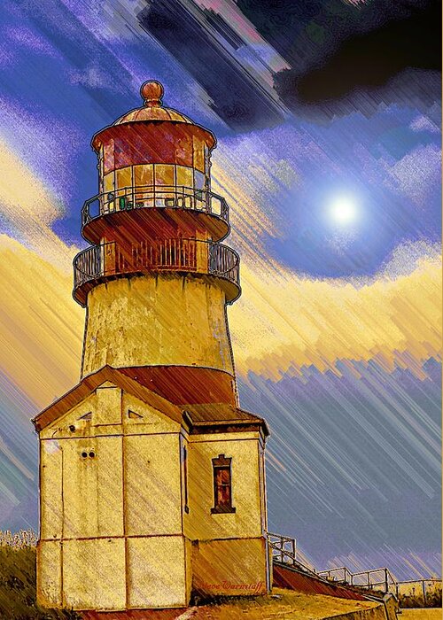 Coast Greeting Card featuring the photograph Storm Warning by Steve Warnstaff