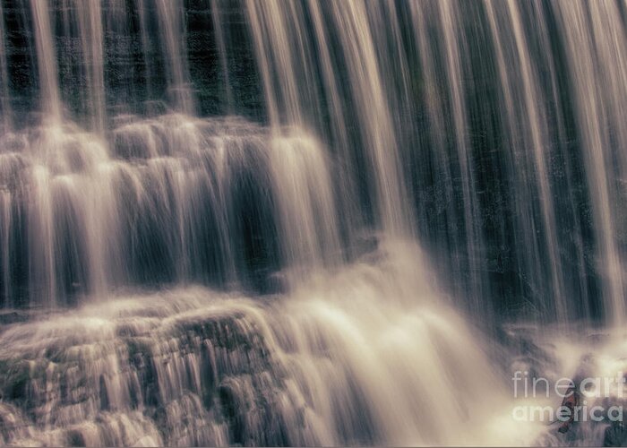 Falls Greeting Card featuring the photograph Summer Evening Falls by Phil Perkins
