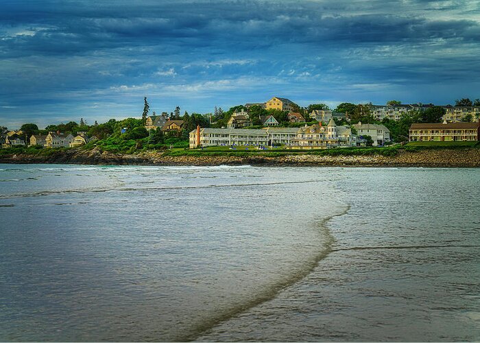 Ogunquit Greeting Card featuring the photograph The Beachmere by Penny Polakoff