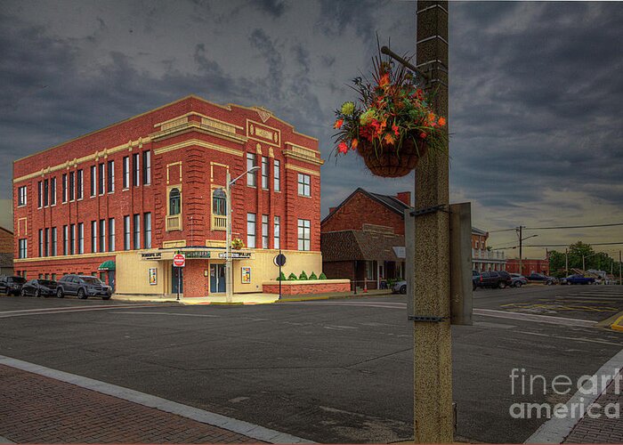 Travel Greeting Card featuring the photograph The Capitol Theatre by Larry Braun