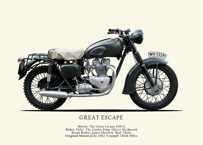 Great Escape Movie Greeting Card featuring the photograph The Cooler King by Mark Rogan