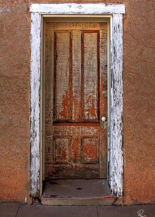 Fine Art Greeting Card featuring the photograph The Kitchen Door by Robert Harris
