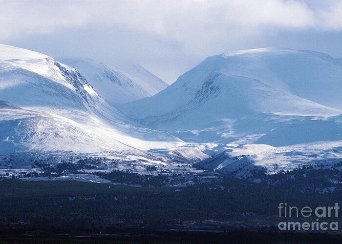 Lairig Ghru Greeting Card featuring the photograph The Lairig Ghru - Cairngorm Mountains by Phil Banks