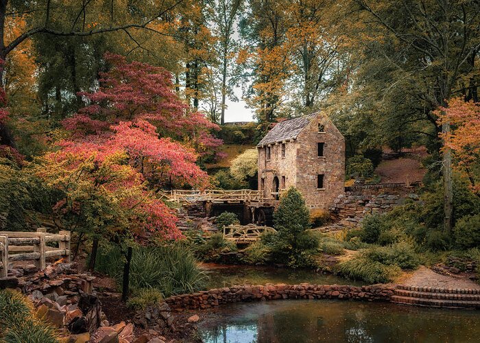 The Old Mill Greeting Card featuring the photograph The Old Mill by James Barber