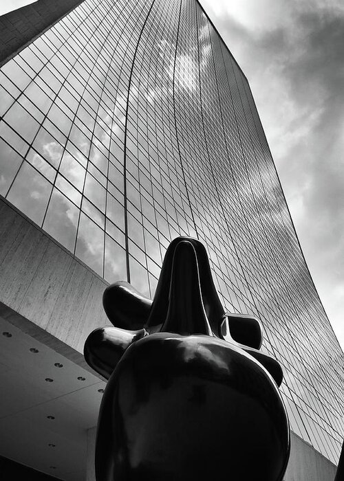 Art Greeting Card featuring the photograph The Wall Street Bull by Louis Dallara