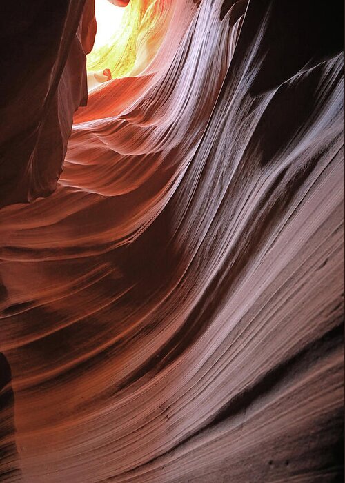 Antelope Canyon Greeting Card featuring the photograph Upper Antelope Canyon 4 by Richard Krebs