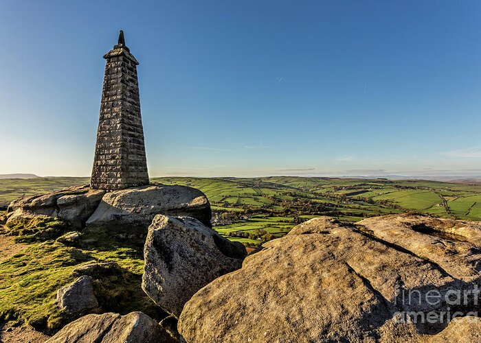 England Greeting Card featuring the photograph Wainman's Pinnacle by Tom Holmes Photography