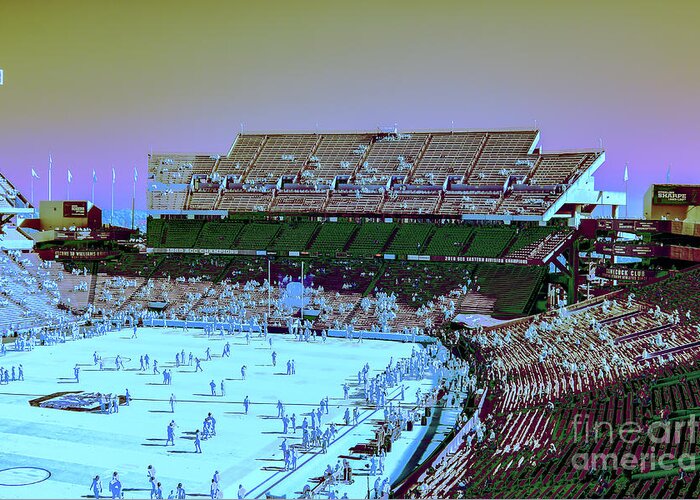 Usc Greeting Card featuring the photograph Williams - Brice Stadium #22 by Charles Hite