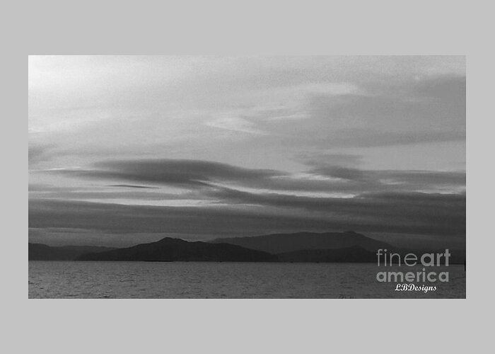  Timeless; Seasons; Spring; Summer; Autumn; Winter; Monumental; Aesthetic; Art; Nature; Photography; “signature Collection”; Lbdesigns; Color; “black And White” Greeting Card featuring the photograph Winter Tour BW02 by LBDesigns