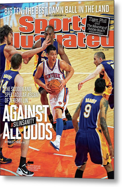 Magazine Cover Metal Print featuring the photograph Against All Odds The Sudden And Spectacular Ascent Of Sports Illustrated Cover by Sports Illustrated