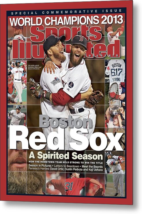 St. Louis Cardinals Metal Print featuring the photograph Boston Red Sox, World Champions 2013 A Spirited Season Sports Illustrated Cover by Sports Illustrated