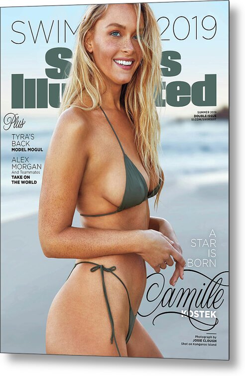 Kangaroo Island Metal Print featuring the photograph Camille Kostek Swimsuit 2019 Sports Illustrated Cover by Sports Illustrated