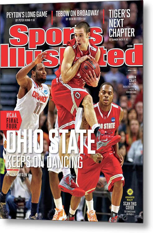 Magazine Cover Metal Print featuring the photograph Ncaa Basketball Tournament - Regionals - Boston Sports Illustrated Cover by Sports Illustrated