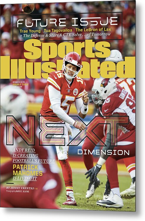 Magazine Cover Metal Print featuring the photograph Next Dimension Andy Reid Is Creating Footballs Future Sports Illustrated Cover by Sports Illustrated