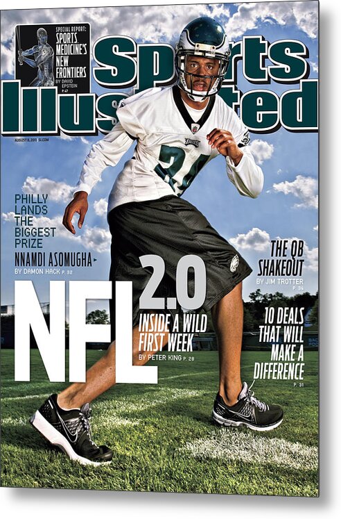 Magazine Cover Metal Print featuring the photograph Nfl 2.0 Inside A Wild First Week Sports Illustrated Cover by Sports Illustrated