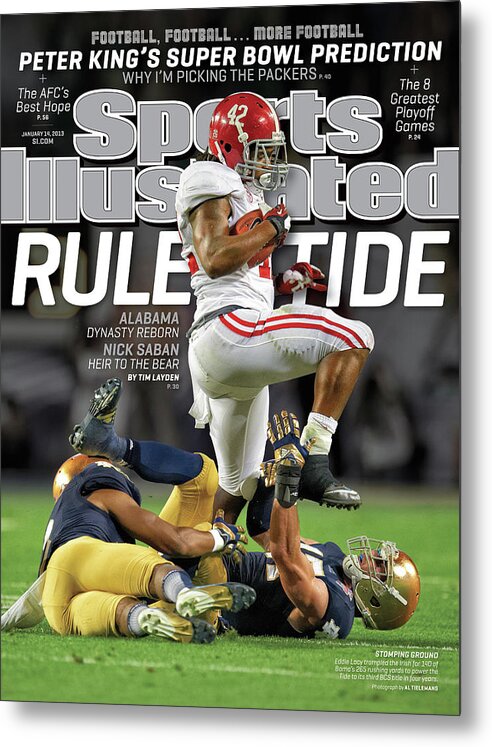 Miami Gardens Metal Print featuring the photograph Rule Tide Alabama Dynasty Reborn Sports Illustrated Cover by Sports Illustrated