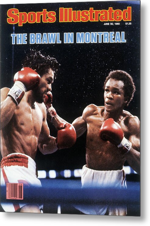 1980-1989 Metal Print featuring the photograph Sugar Ray Leonard, 1980 Wbc Welterweight Title Sports Illustrated Cover by Sports Illustrated