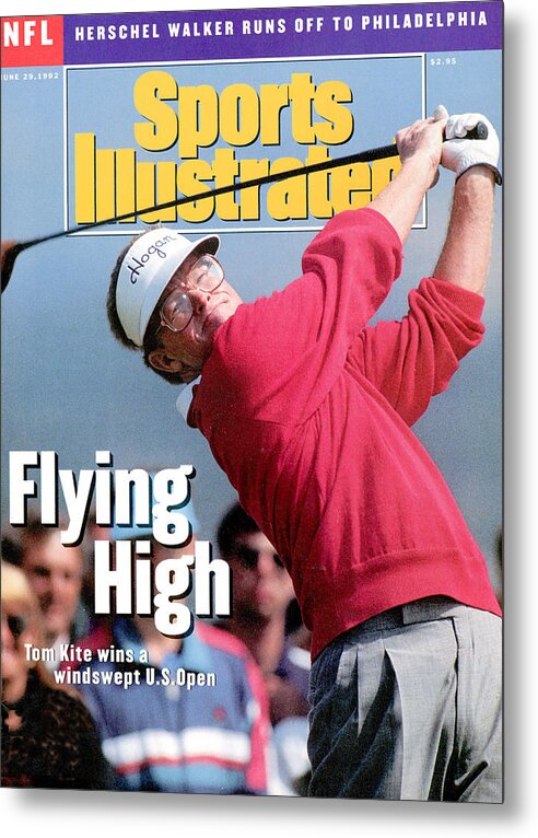Magazine Cover Metal Print featuring the photograph Tom Kite, 1992 Us Open Sports Illustrated Cover by Sports Illustrated