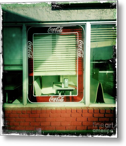 Dunnigan Metal Print featuring the photograph Dunnigan Cafe by Suzanne Lorenz