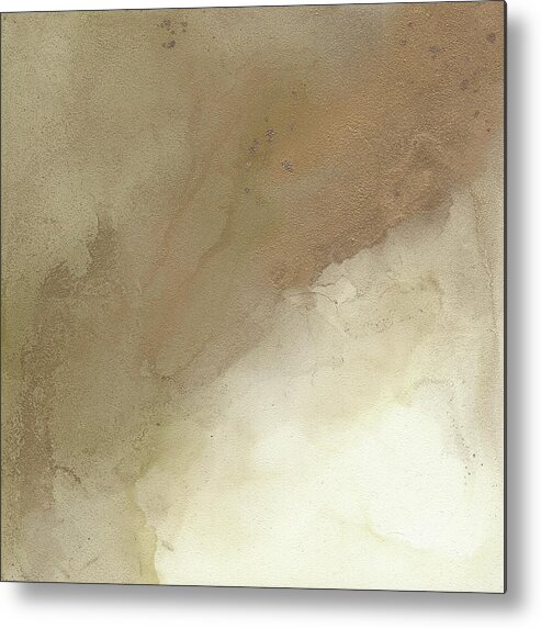 Abstract Metal Print featuring the painting Effortless by Jai Johnson
