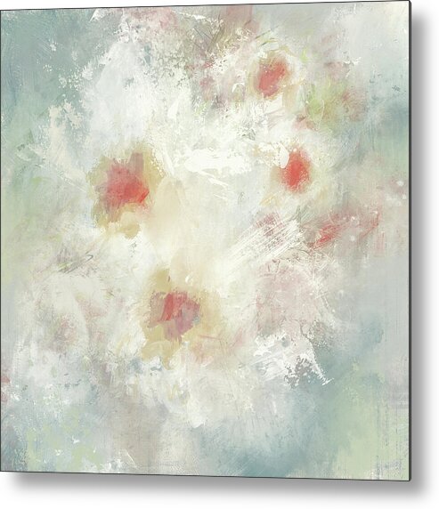 Abstract Metal Print featuring the painting Fresh by Jai Johnson