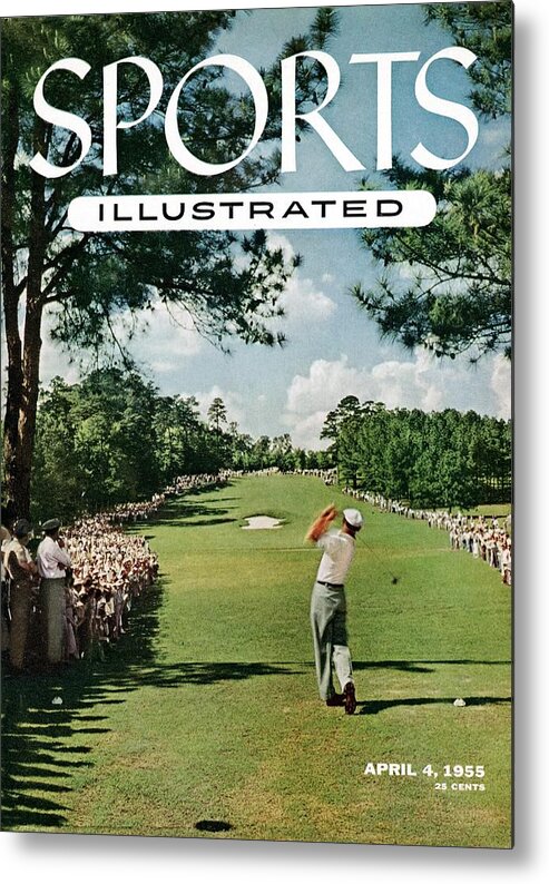 Magazine Cover Metal Print featuring the photograph Ben Hogan, 1954 Masters Tournament Sports Illustrated Cover by Sports Illustrated