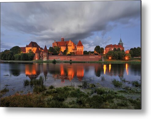 A Huge Castle Metal Print featuring the photograph Castle by Jan Sieminski