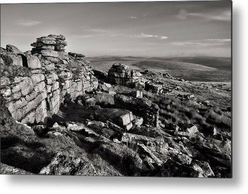 Great Mis Metal Print featuring the photograph Great Mis Tor by Pete Hemington