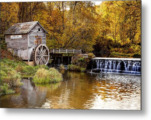 Hyde Metal Print featuring the photograph 0722 Hyde's Mill by Steve Sturgill