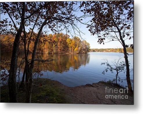 Lake Metal Print featuring the photograph Autumn on Lake Norman #1 by Jonathan Welch