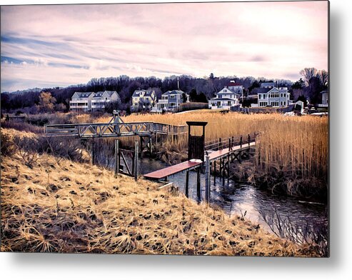  Eel River Metal Print featuring the photograph Crossing The Eel River by Constantine Gregory