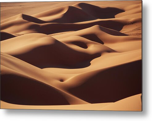 Landscape Metal Print featuring the photograph Curves by Ivan Slosar
