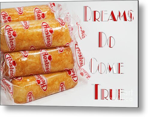 Twinkies Metal Print featuring the photograph Dreams Do Come True by Andee Design