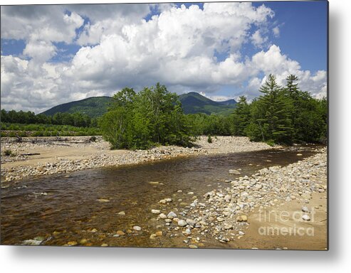East Branch Of The Pemi Metal Print featuring the photograph East Branch of the Pemigewasset River - Lincoln New Hampshire #1 by Erin Paul Donovan