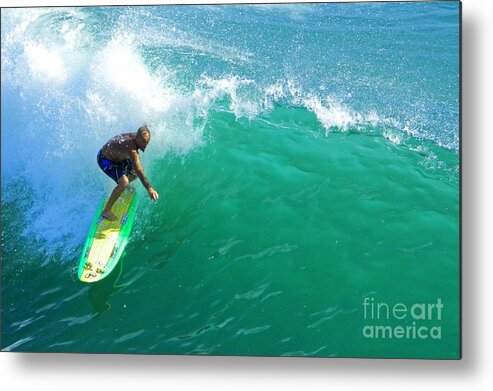 Surf Metal Print featuring the photograph Get Sum #1 by Everette McMahan jr